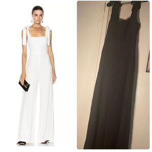 Alexis Lincoln Bow Polka Dot Jumpsuit